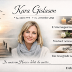 kara gislason traueranzeige